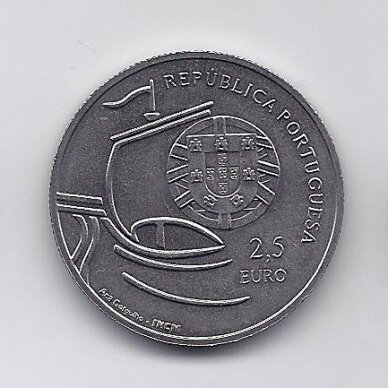 PORTUGAL  2.50 EURO 2011 KM # 830 AU Lisbon university 1