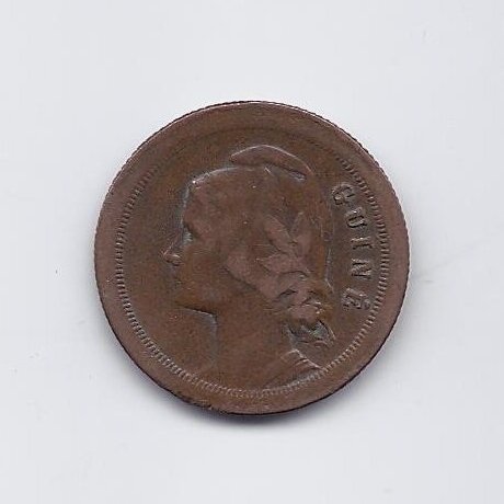 PORTUGALIJOS GVINĖJA 20 CENTAVOS 1933 KM # 3 VF 1
