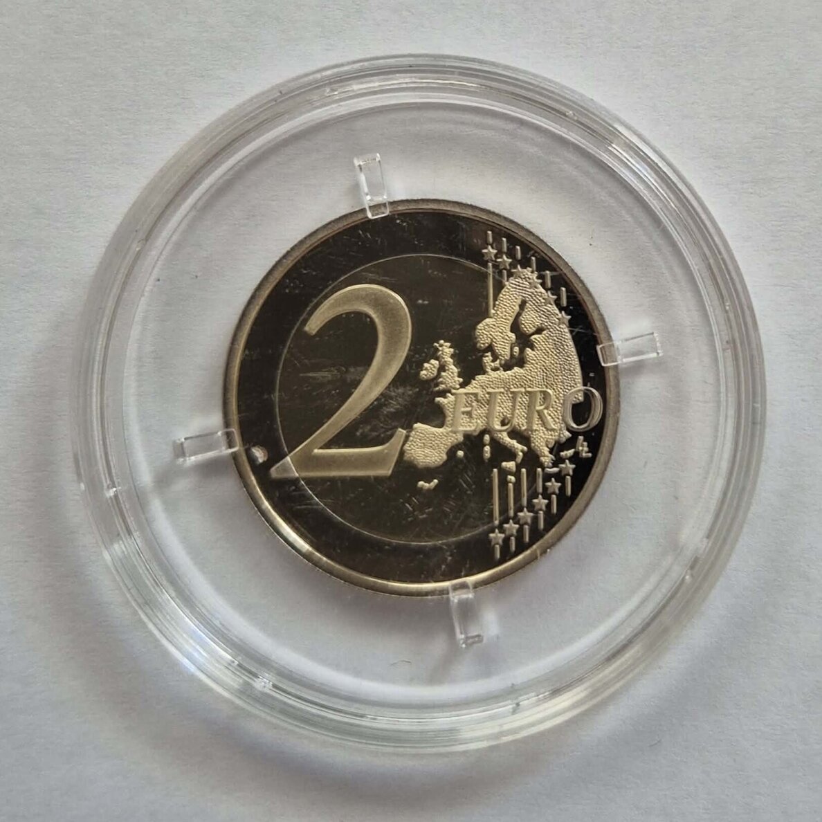 PRANCŪZIJA 2 EURO 2013 KM # 2102 PROOF Pjeras de Kubertenas 1