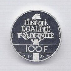 PRANCŪZIJA 100 FRANCS 1987 KM # P991a PROOF (bandinys)