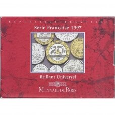 FRANCE 1997 Official bank set