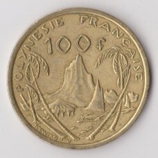 FRENCH POLYNESIA 100 FRANCS 2007 KM # 14a VF