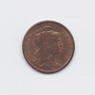 PRANCŪZIJA 1 CENTIME 1911 KM # 840 XF 1