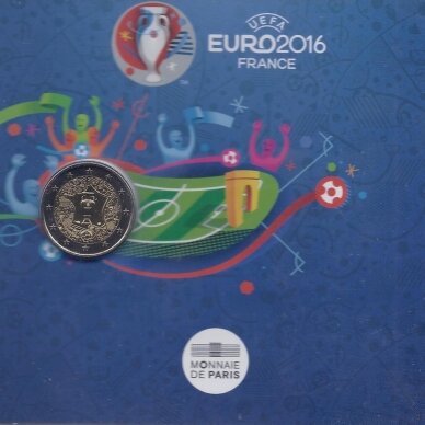 PRANCŪZIJA 2 EURAI 2016 UEFA (KORTELĖJE)