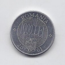 ROMANIA 1000 LEI 2001 KM # 153 VF/XF