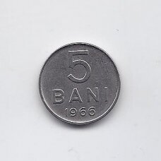 ROMANIA 5 BANI 1966 KM # 92 XF ROMANIA 5 BANI 1966 KM # 92 XF