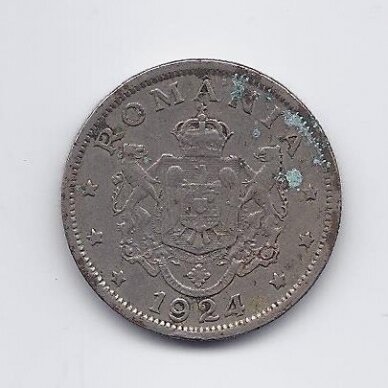 RUMUNIJA 2 LEI 1924 KM # 47 F/VF 1