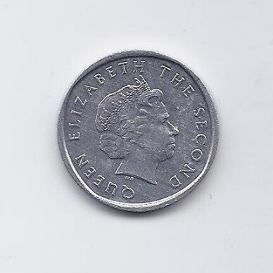 EAST CARIBBEAN STATES 2 CENTS 2002 KM # 35 XF 1