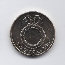 SOLOMON ISLANDS 2 DOLLARS 2012 KM # 239 UNC