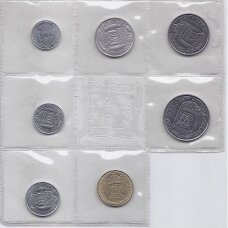 SAN MARINO 1973 7 coins set SAN MARINO 1973 7 coins set
