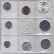 SAN MARINO 1976 eight coins set with silver 500 lire
