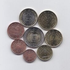 SAN MARINO 2006 - 2011 euro coins set