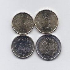 SAN MARINAS 2023 m. 4 monetų rinkinys