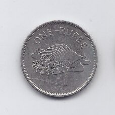 SEIŠELIAI 1 RUPEE 1982 KM # 50.1 VF
