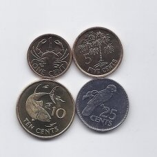 SEIŠELIAI 2007 - 2012 m. 4 monetų rinkinys