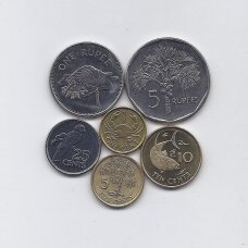 SEIŠELIAI 2004 - 2012 m. 6 monetų rinkinys
