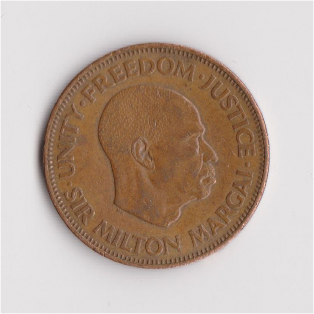 SIERRA LEONE 1 CENT 1964 KM # 17 VF 1