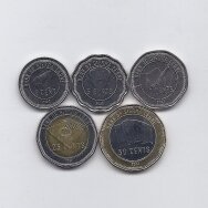 SIERA LEONĖ 2022 m. 5 monetų rinkinys