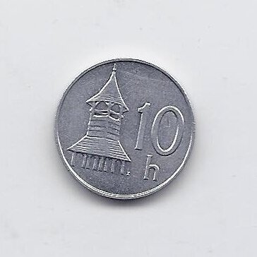 SLOVAKIJA 10 HALERU 1996 KM # 17 XF