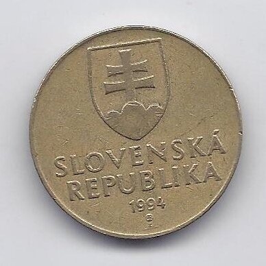SLOVAKIA 10 KORUNA 1994 KM # 11 VF 1