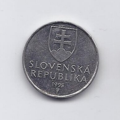 SLOVAKIA 2 KORUNA 1995 KM # 13 VF 1
