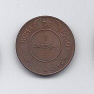 SOMALIS 1 CENTESIMO 1950 KM # 1 VF
