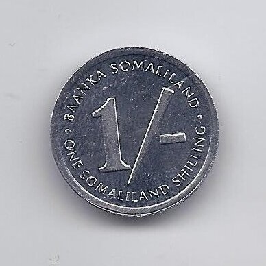 SOMALILAND 1 SHILLING 1994 KM # 1 UNC Pigeon 1