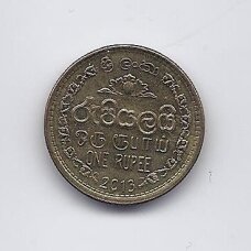 SRI LANKA 1 RUPEE 2013 KM # 136.3 XF SRI LANKA 1 RUPEE 2013 KM # 136.3 XF