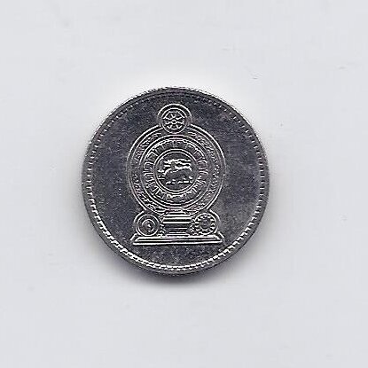 SRI LANKA 25 CENTS 2001 KM # 141a XF 1