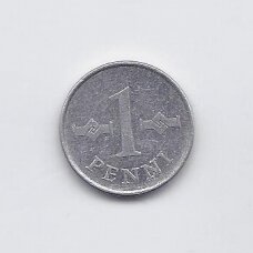 SUOMIJA 1 PENNI 1972 KM # 44a VF SUOMIJA 1 PENNI 1972 KM # 44a VF