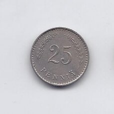 SUOMIJA 25 PENNIA 1938 KM # 25 VF SUOMIJA 25 PENNIA 1938 KM # 25 VF