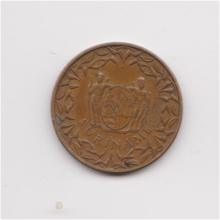 SURINAMAS 1 CENT 1962 KM # 11 VF 1
