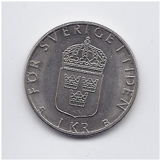 ŠVEDIJA 1 KRONA 1998 KM # 852a XF ŠVEDIJA 1 KRONA 1998 KM # 852a XF