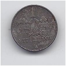 SWEDEN 1 ORE 1944 KM # 810 F/VF SWEDEN 1 ORE 1944 KM # 810 F/VF