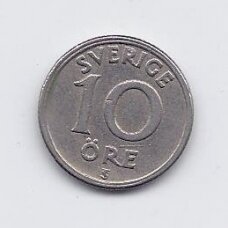SWEDEN 10 ORE 1946 KM # 795 VF