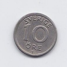 SWEDEN 10 ORE 1947 KM # 795 VF