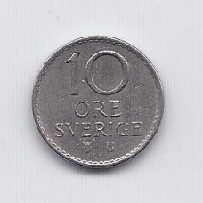 SWEDEN 10 ORE 1971 KM # 835 XF SWEDEN 10 ORE 1971 KM # 835 XF
