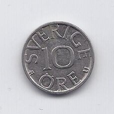 SWEDEN 10 ORE 1982 KM # 850 XF SWEDEN 10 ORE 1982 KM # 850 XF