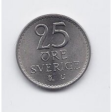 SWEDEN 25 ORE 1965 KM # 836 VF