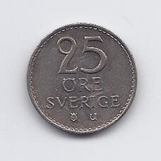 SWEDEN 25 ORE 1973 KM # 836 XF/AU SWEDEN 25 ORE 1973 KM # 836 XF/AU
