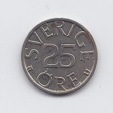 SWEDEN 25 ORE 1981 KM # 851 XF SWEDEN 25 ORE 1981 KM # 851 XF