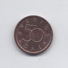 SWEDEN 50 ORE 2006 SI KM # 878 XF SWEDEN 50 ORE 2006 SI KM # 878 XF