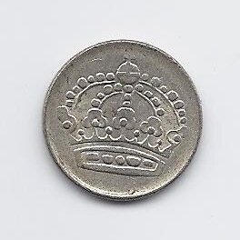 SWEDEN 10 ORE 1962 KM # 823 VF 1