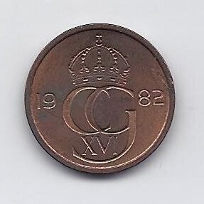 ŠVEDIJA 5 ORE 1982 KM # 849a XF 1