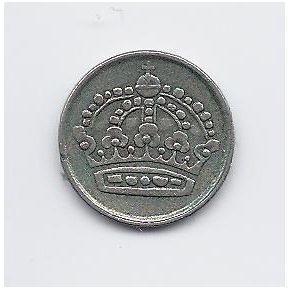 SWEDEN 10 ORE 1955 KM # 823 VF 1