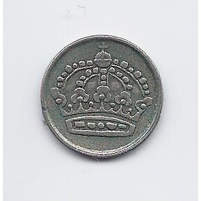 SWEDEN 10 ORE 1960 KM # 823 VF 1