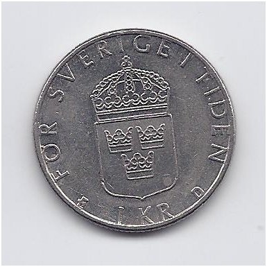 SWEDEN 1 KRONA 1992 KM # 852a VF/XF