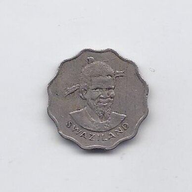 SVAZILANDAS 5 CENTS 1974 KM # 9 VF 1