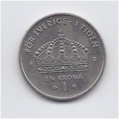 SWEDEN 1 KRONA 2002 KM # 894 XF