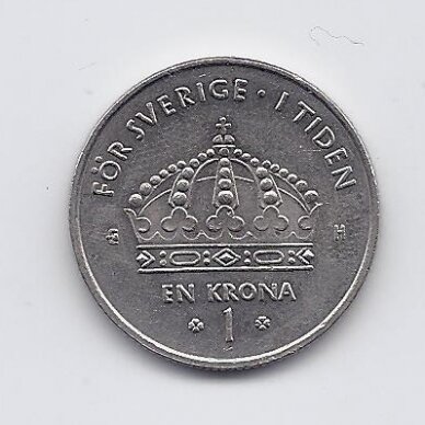 SWEDEN 1 KRONA 2004 KM # 894 XF